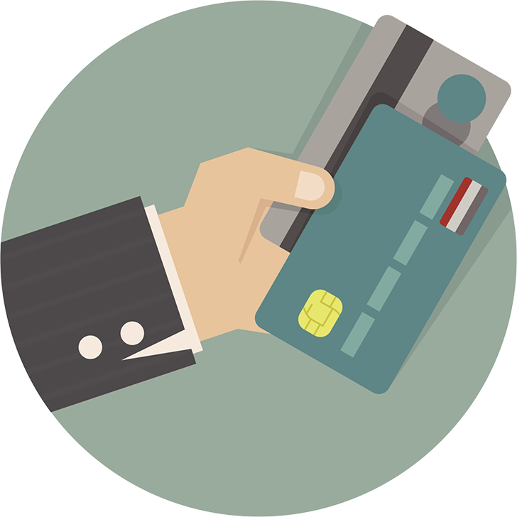  Credit Cards in Hand 