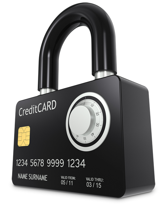  Credit Card Padlock 
