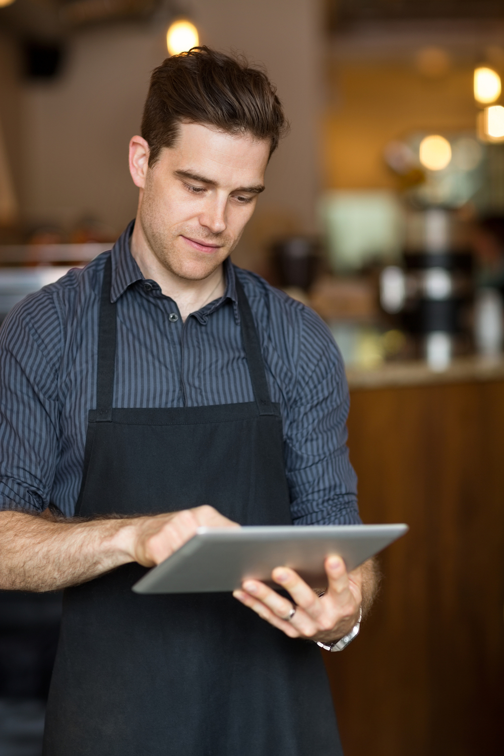  Waiter on Tablet 