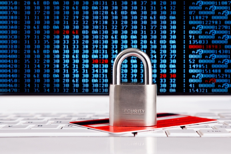  Pad Lock on Credit Card 
