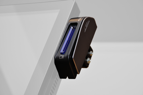 ID Tech Augusta mounted on a Touch Dynamic Breeze All-in-one