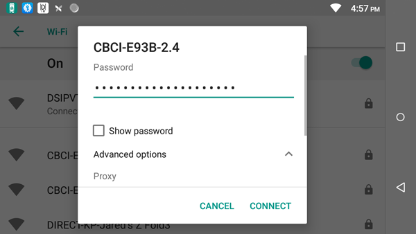 SSID Password
