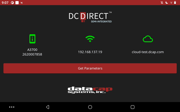 DC Direct Static IP Settings for A3700