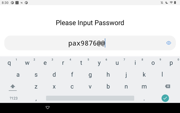 Please enter password