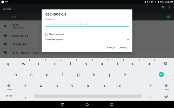 Aries Network Password