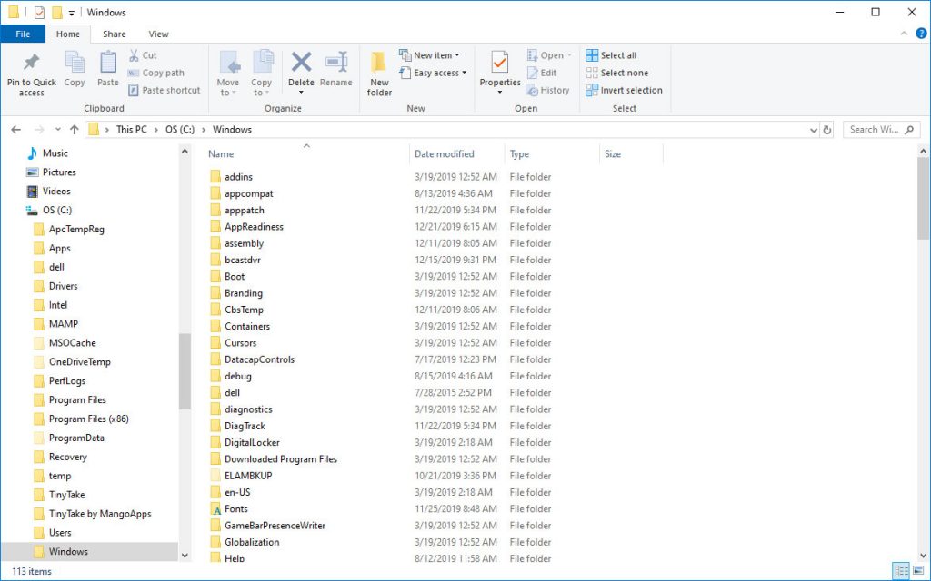 Windows C Drive