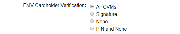 Card Verification Methods