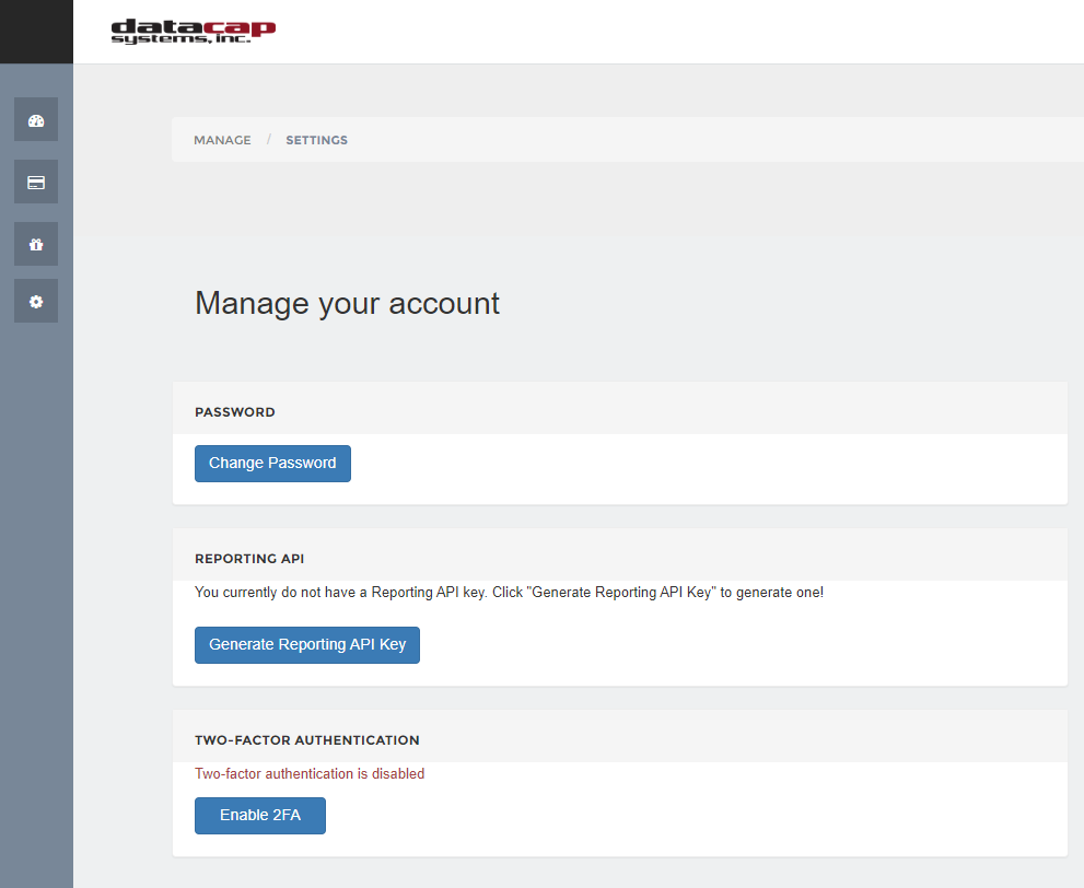 Enable 2FA