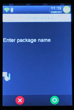 Enter Package Name