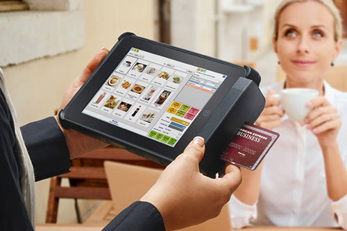 Tablet in Restaurant