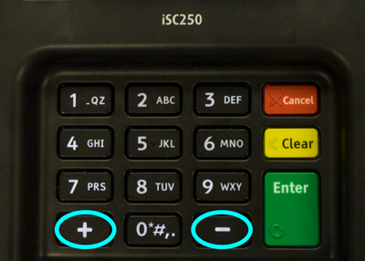 plus minus on iSC 250