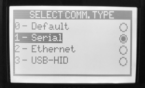 Serial Com type