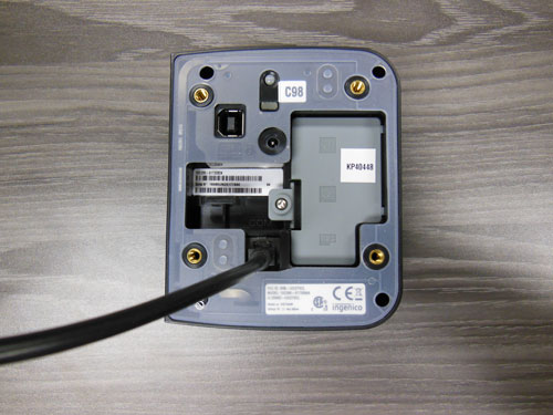 Serial Cable Plugged into iUC 285
