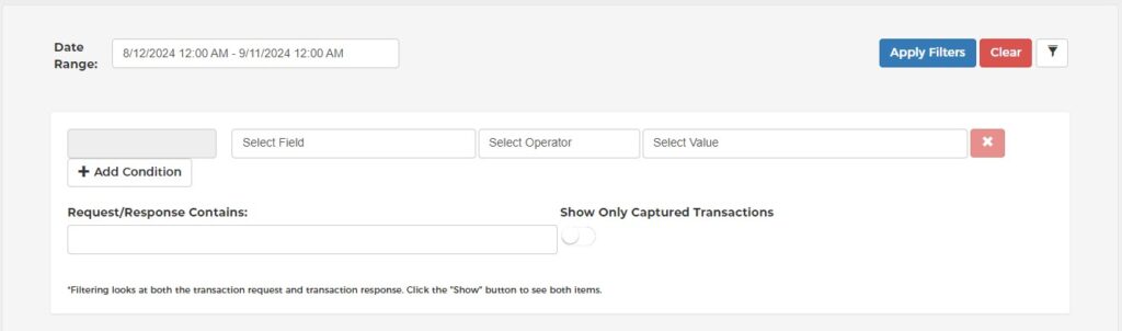 Advanced Live filters