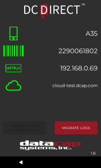 DC Direct settings on A35