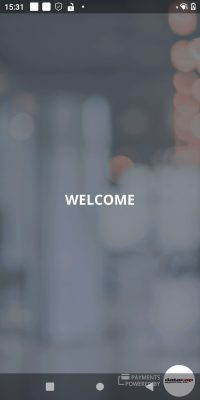 Axium Welcome Screen