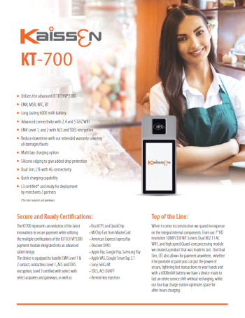 Kaissen Brochure thumbnail
