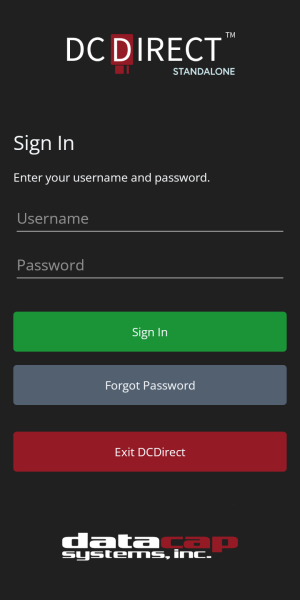 DC Direct login