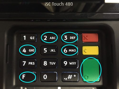 iSC 480 Keys