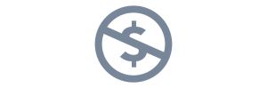 No Per-transaction fees