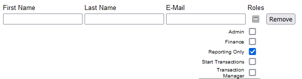 PSCS user controls