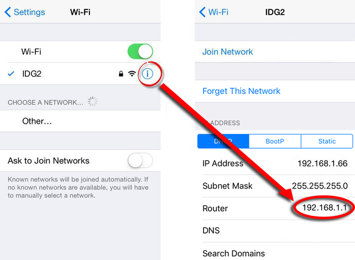 Gateway Address
